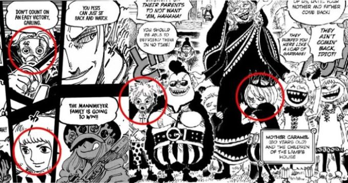 Two children of Mother Carmel resemble the Sweet Commanders One Piece reveals the two children of Mother Carmel