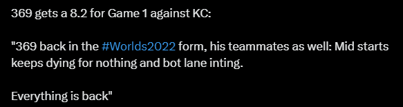 369's performance was highlighted during the match, but ultimately TES could not secure a win 369's performance was highlighted during the match, but ultimately TES could not secure a win