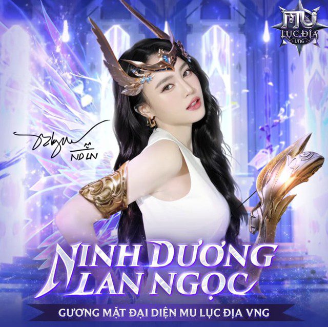 A Close-Up of the Stunning Beauty of the Pearl Accompanying the MU Lục Địa VNG Game 1 Ninh Duong Lan Ngoc's captivating beauty in MU Legend by VNG - Image 1.