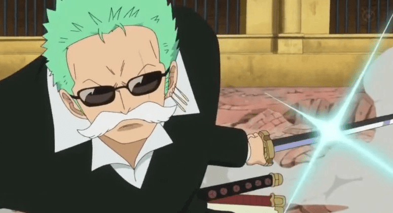 Zoro in Dressrosa