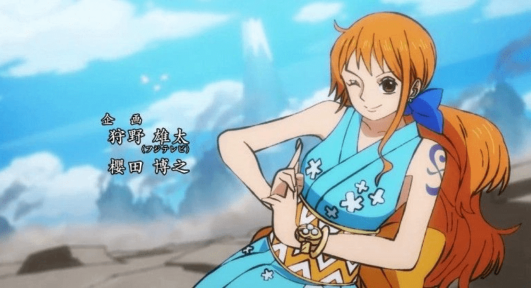 Nami as O-Nami in Wano