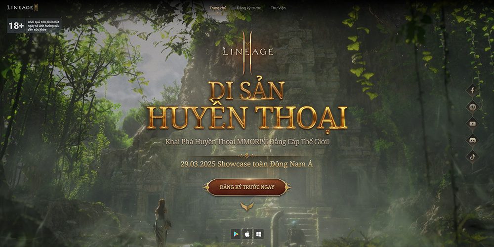Lineage2M opens early registration just before the Southeast Asia Showcase event 1 Lineage2M Pre-registration event Showcase in Southeast Asia