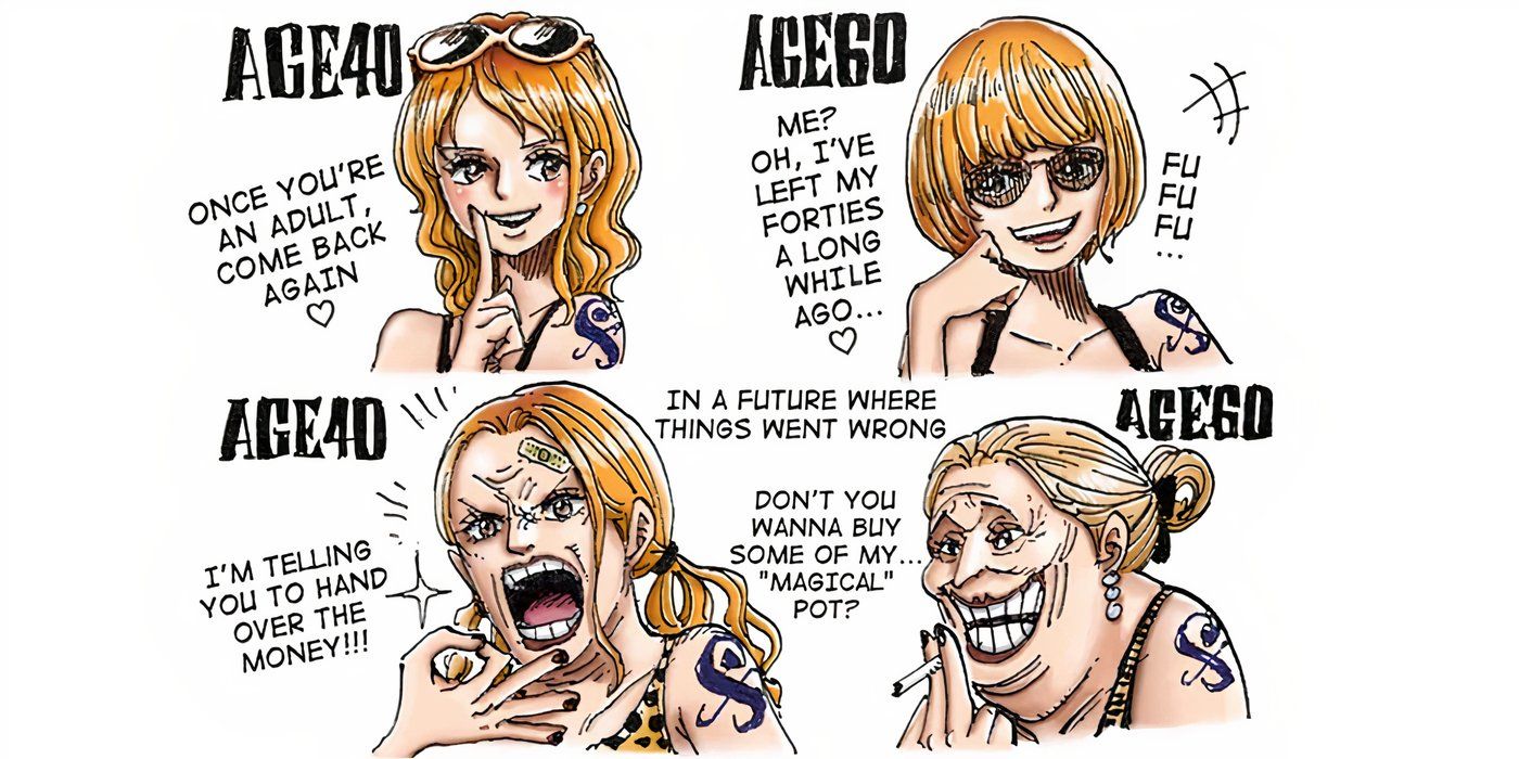 One Piece: What the Straw Hat Crew Will Look Like in the Future 6 One Piece: Future appearance of Nami.