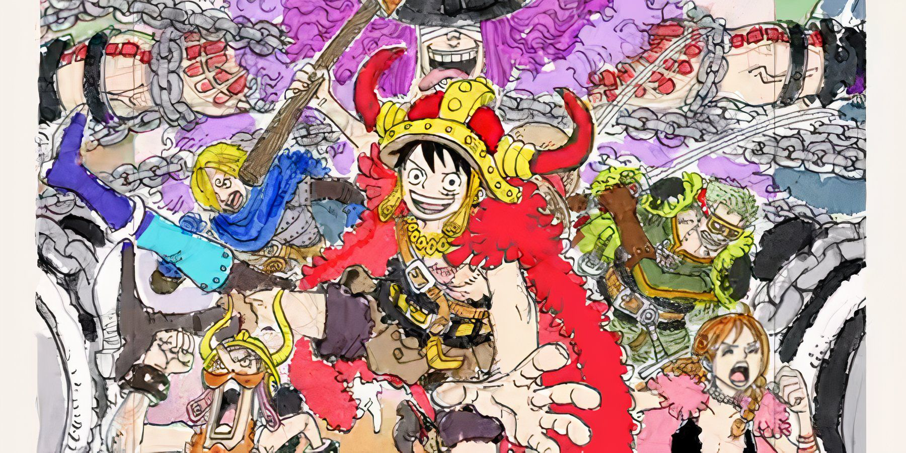 One Piece: Oda Reveals Loki's Official Color That May Spark Controversy Among Fans 2 One Piece: Oda reveals the official color design of Loki, which may spark debates among fans - Image 2.