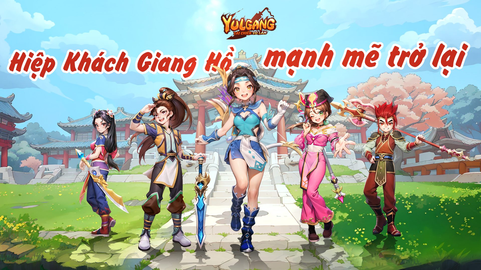 Yulgang: The Re-Combat of the Martial World will officially launch on March 13, revealing the special appeal of the chibi-style MMORPG martial arts game 1 Yulgang: Tai Chiến Võ Lâm officially launched on March 13, featuring the unique charm of the MMORPG game in chibi style.