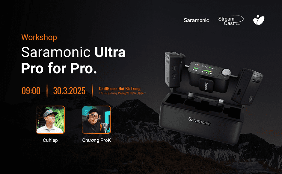 Saramonic Ultra - Pro for Pro: Professional Sound Workshop for Practitioners 1 Saramonic Ultra - Pro for Pro: Professional Audio Workshop for Creators - Image 1.