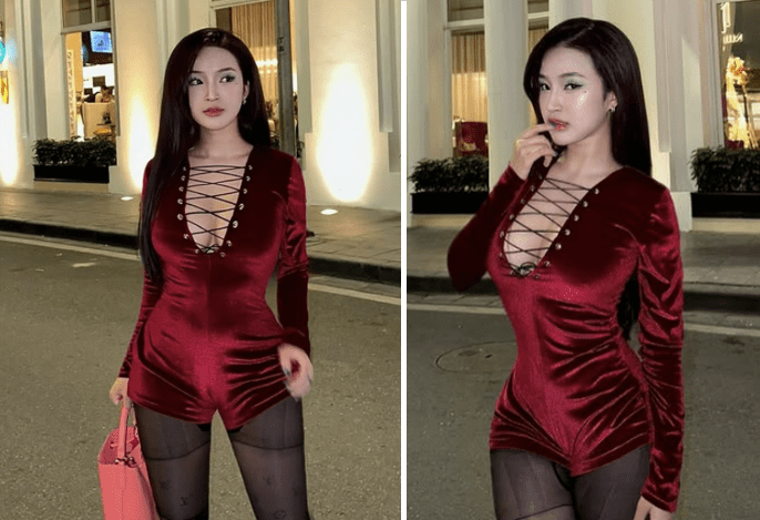 Supercar Experience Clip: Hot Girl Captivates Male Fans with Her Beauty 1 Hot girl showcasing her figure while sitting in a luxury car.