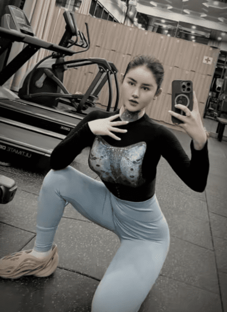 Catching Up with Thong Soai Ca's Ex, Beauty Upgraded, Growing More Confident 6 Ngân Baby's stunning transformation, increasingly confident.
