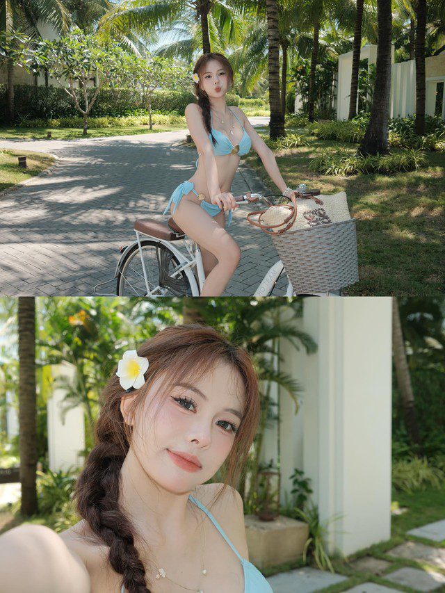 TikToker Hà Môi Unveils a Collection of Eye-Catching Bikini Photos, Hotter than the Weather! 8 TikToker Ha Moi showcases stunning bikini photos, hotter than the weather!