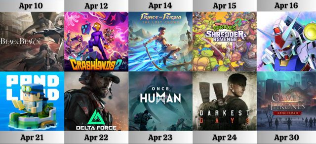 A Compilation of the Most Notable Mobile Games Set to Launch in April 2025 1 Overview of the most anticipated mobile games launching in April 2025 - Image 1.