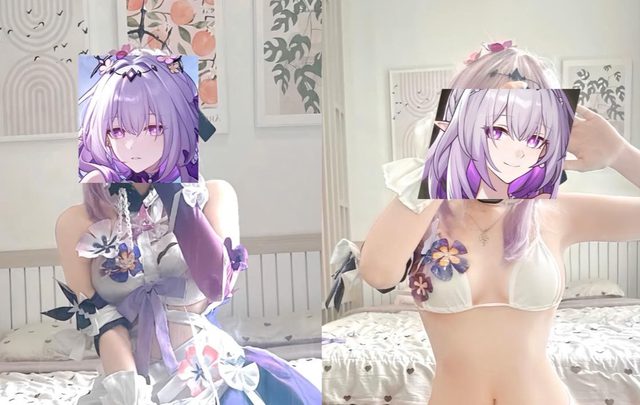 Rarely sharing photos in revealing outfits to showcase her hot appearance, fans are dissatisfied and demand the return of the old coser! 5 Shiroi's daring new cosplay.