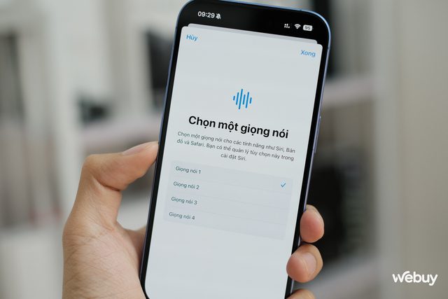 Siri supports 4 Vietnamese dialects - Photo: Thế Duyệt genk ios 184 siri tieng viet 1 1743474680462406270609 1743480685623 1743480685775628858584