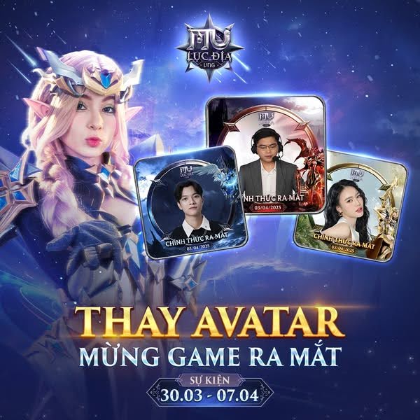 VNG's MU Continent officially launches on April 3, 2025, an opportunity to receive gifts worth hundreds of millions of VND 4 MU Lục Địa VNG officially launches on 03/04/2025, offering prizes worth hundreds of millions of VND