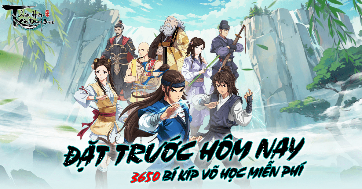 Heroic Martial Arts: The Ultimate Card Game Set to Launch – Pre-register now to receive the Na Tra skin and 3,650 martial arts techniques! 1 Thiếu Hiệp Xin Dũng Bửu – The martial arts strategy game that is about to launch: Register now to receive the Na Tra skin and 3,650 free vouchers!