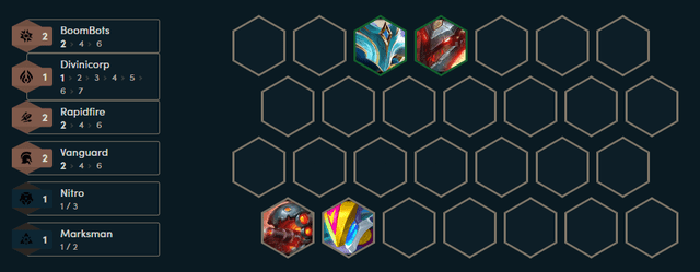 The early game composition should prioritize Kog'Maw. Early game composition