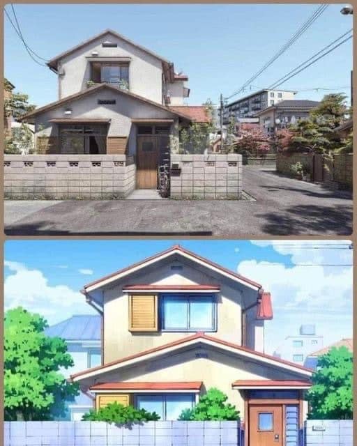 Nobita's house is situated in a high-value area of Japan. Nobita's House in the Context of Japan