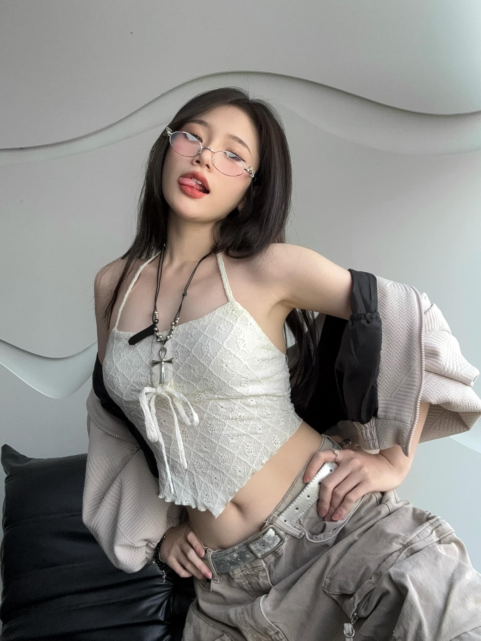 Rich female streamer unexpectedly shares unstable situation 11 Mao Hie streamer sharing her feelings.
