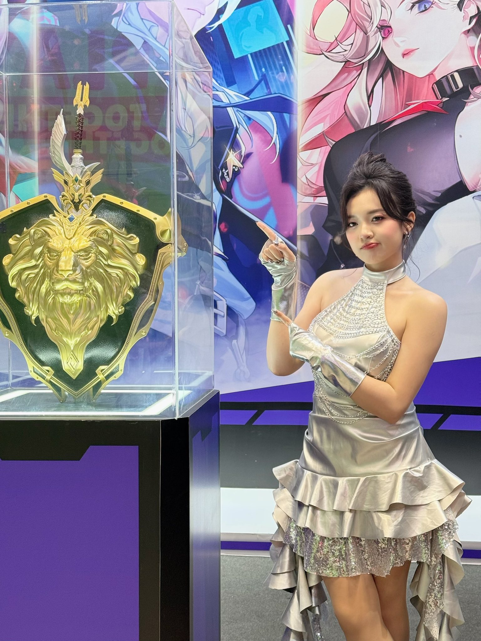 The Hottest MC in Arena of Valor Dazzles at Vietnam GameVerse 2025, Honored with a Title by "Hardcore Fans" 4 MC Phuong Thao at Vietnam GameVerse 2025
