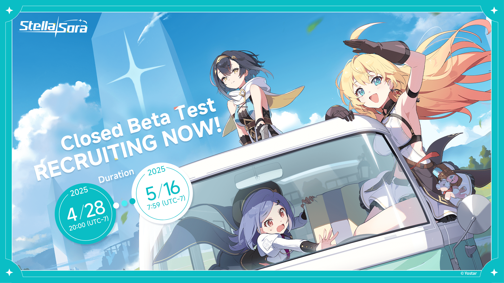 Stella Sora officially opens pre-registration, the "waifu" masterpiece of 2025 is here 2 Stella Sora Pre-registration