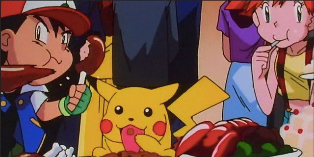20 Years of Broadcasting, Pokémon Still Leaves 10 Major Mysteries Unresolved 3 Ash eating meat