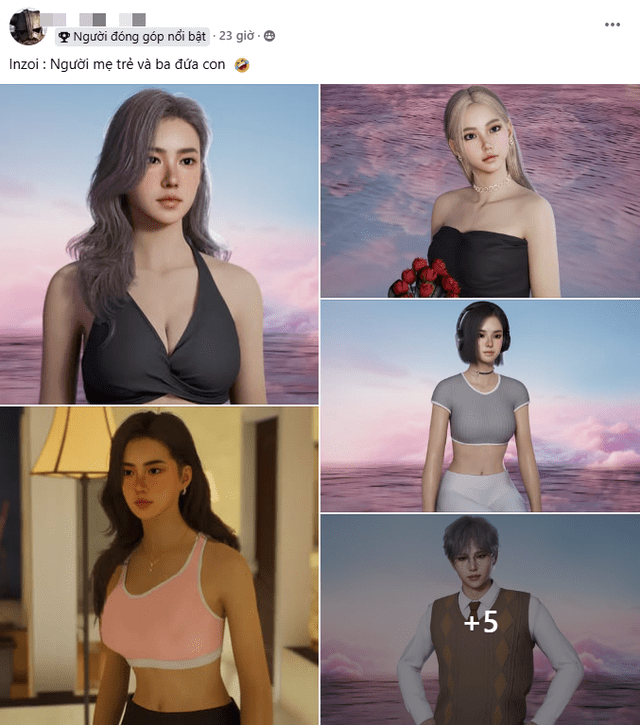Vietnamese gamers "go crazy" for InZOI, competing to showcase photos of beautiful and alluring hot girls 3 base64 17434761389681769054451
