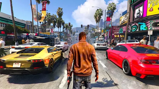 Another mobile game "inspired" by GTA 6 3 Thug Fighter Grand City Gameplay