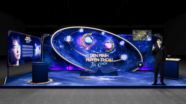 League of Legends: Tốc Chiến booth (May 25). VNGGames at GameVerse 2025: High-definition experience – Connecting community – Interacting with deities
