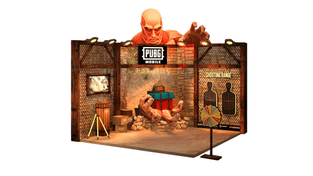 PUBG Mobile booth (May 24 & 25). VNGGames at GameVerse 2025: High-definition experience – Connecting community – Interacting with deities