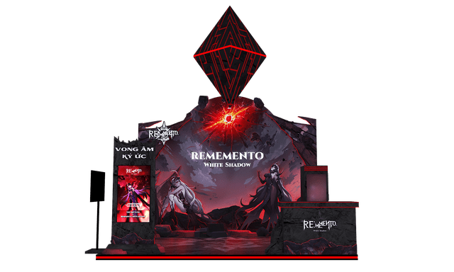 Rememento: White Shadow booth (May 24 & 25). VNGGames at GameVerse 2025: High-definition experience – Connecting community – Interacting with deities