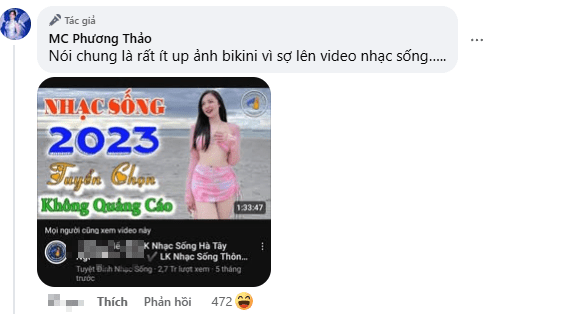 The hottest MC in Arena of Valor showcases an extremely "hot" bikini photo set 6 Phuong Thao in bikini