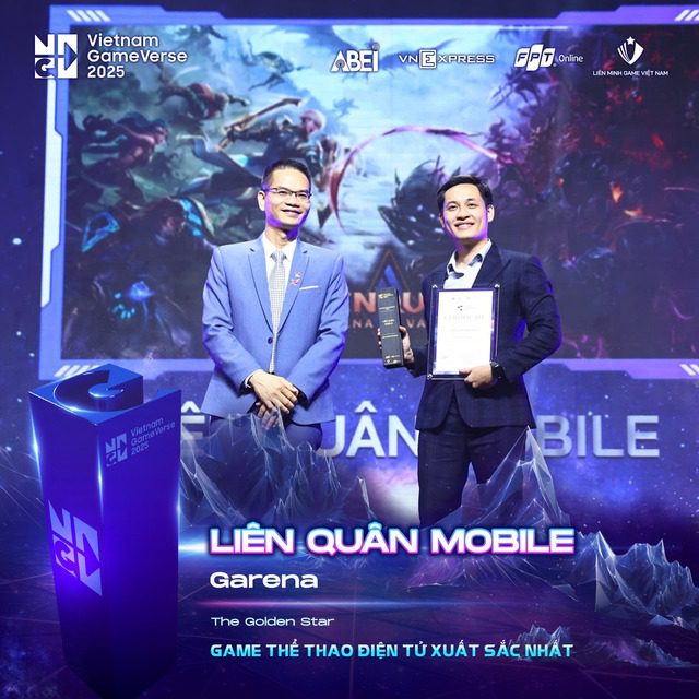 Mobile Legends won the Best Esports Game category. GameVerse 2025 – A Day of Celebrating Vietnamese Gaming