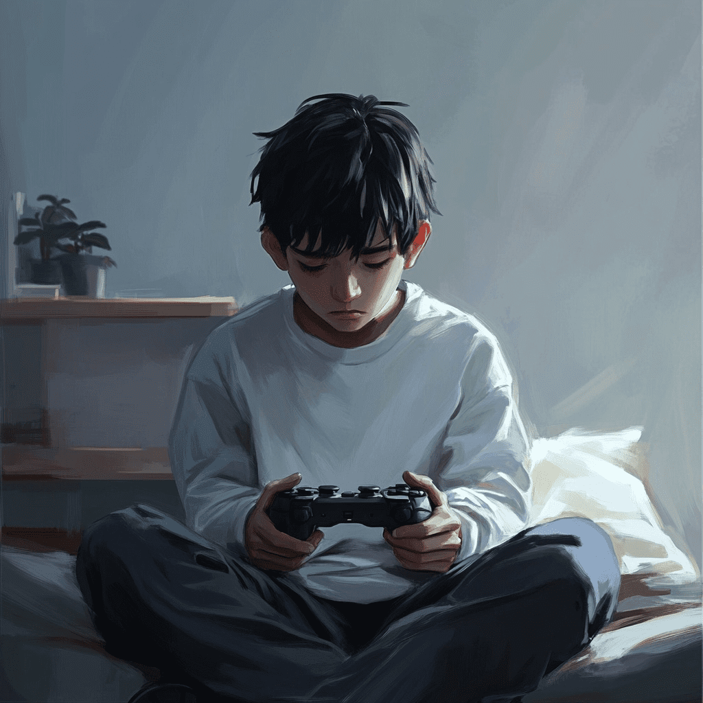 Scolded for secretly adding money to the game, the girl took an action that shocked her parents 1 A girl is seen sneaking money into a game, causing parental distress.