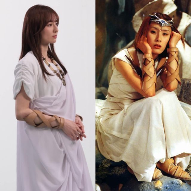 Runa character in Gozyuger singing the legendary Hibiki no Shirabe Runa character in Gozyuger singing the legendary Hibiki no Shirabe