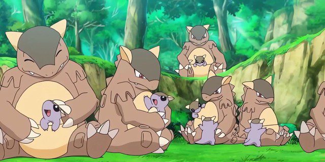 20 Years of Broadcasting, Pokémon Still Leaves 10 Major Mysteries Unresolved 1 Kangaskhan and its babies