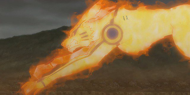 The Power Progression of Uzumaki Naruto: The "Transformation" with the Nine-Tails Kurama 2 Naruto Tailed Beast Form