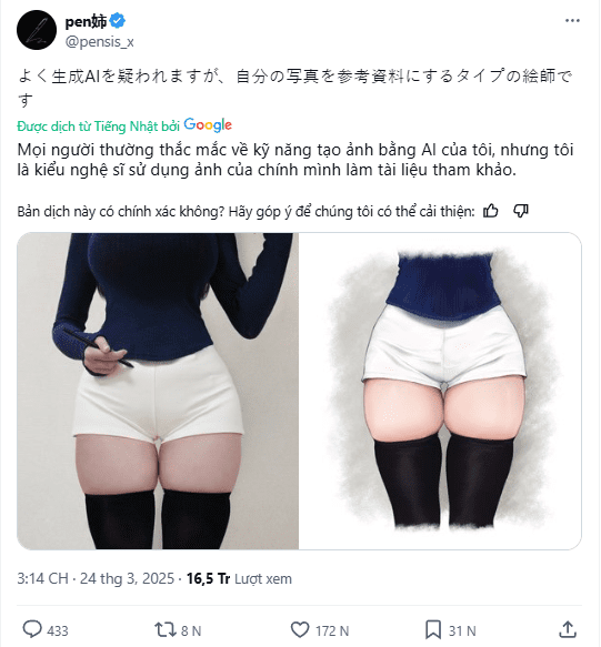 The Female Cosplayer Needs to Showcase Her Characters Clearly to Confirm She Doesn't Use AI The Female Cosplayer Needs to Showcase Her Characters Clearly to Confirm She Doesn't Use AI