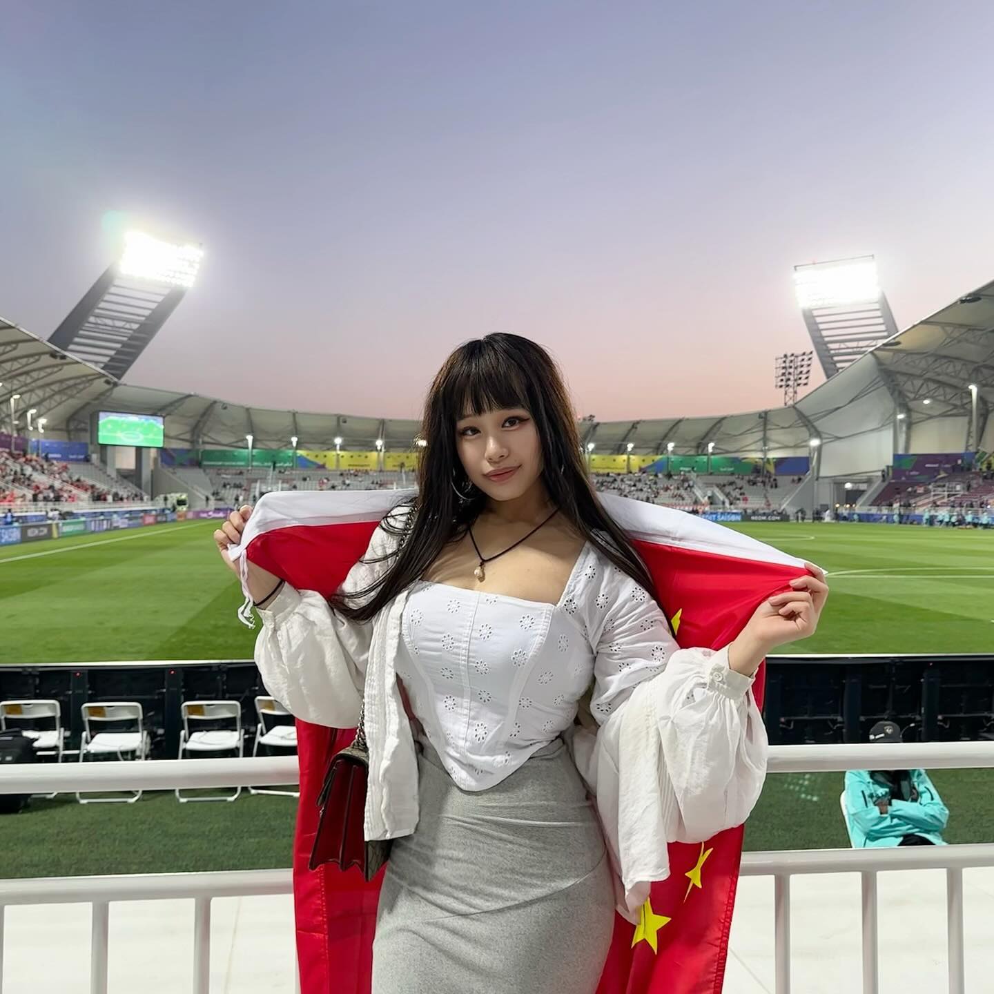 She impresses with her stunning looks and athletic figure. She impresses with her stunning looks and athletic figure