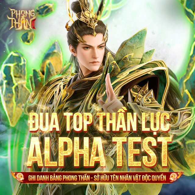 Phong Thần VNG prepares to return with an Alpha Test on May 7. Phong Thần VNG Alpha Test