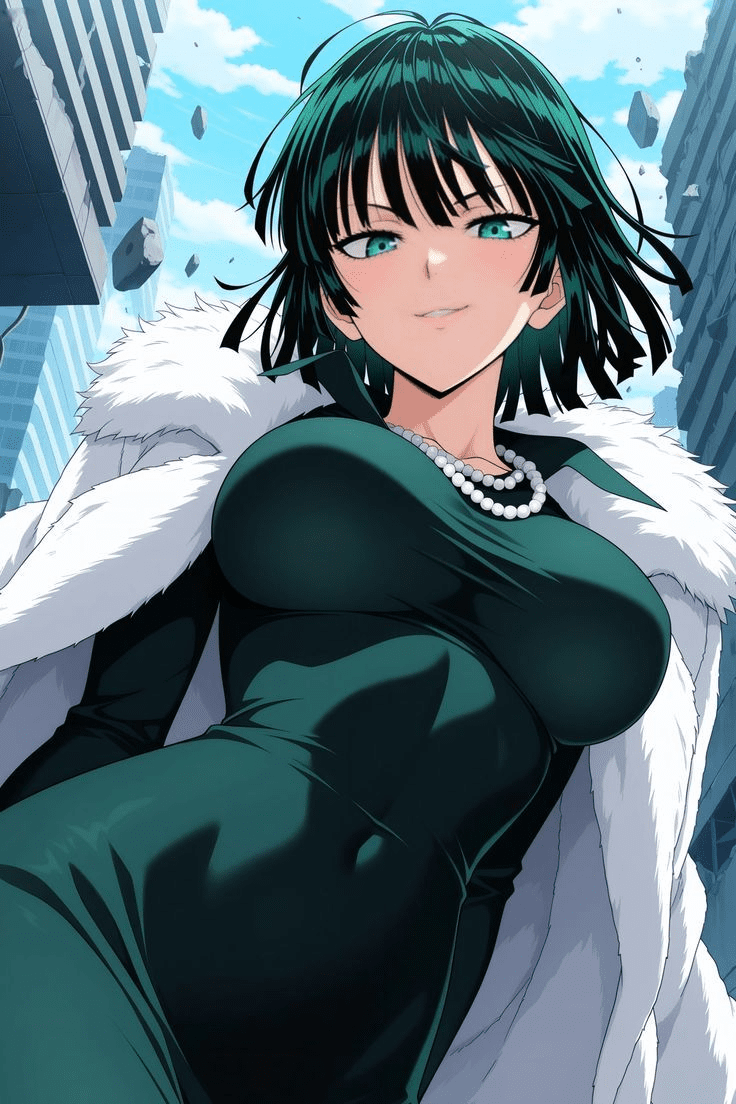 One Punch Man: Admiring the “top-tier” figures of the sisters Fubuki and Tatsumaki 5 One Punch Man: The stunning forms of the Blizzard Sisters Fubuki and Tatsumaki - Image 5.