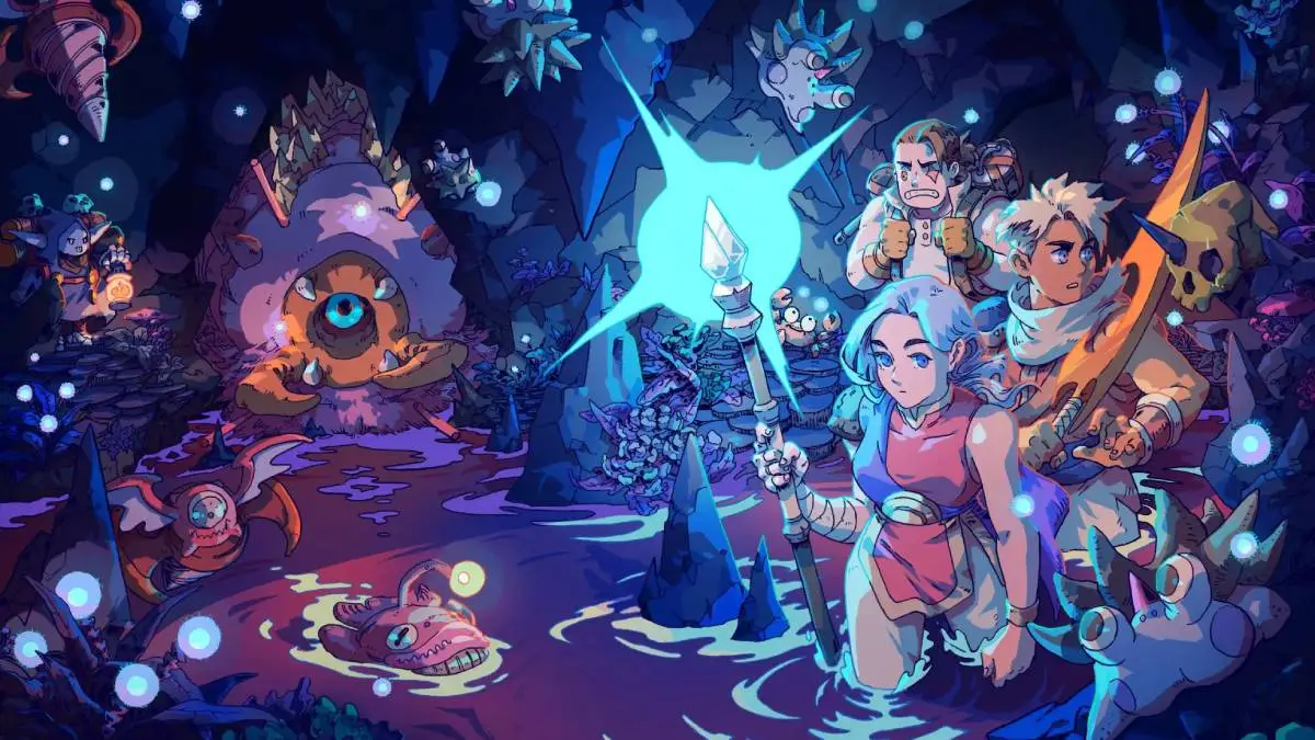 Zale and Valere in Sea of Stars The characters Zale and Valere navigating new challenges in Sea of Stars