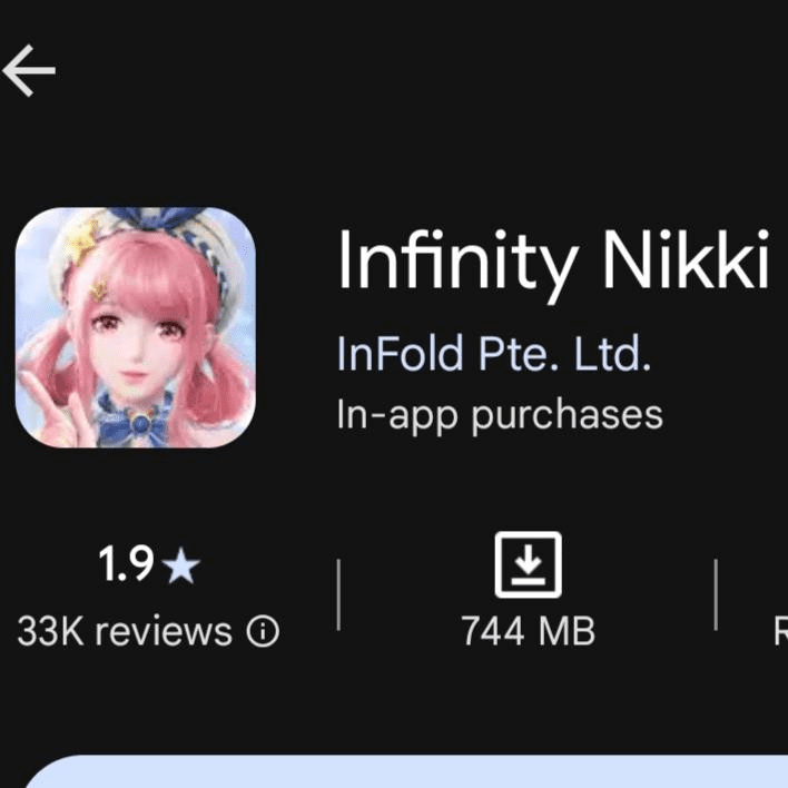 Half a Year After Launch, Infinity Nikki Becomes the "Obsession" of the Gacha Gaming Community, Yet Only Achieves a 1.9 Star Rating on CH Play? 1 Infinity Nikki Screenshot