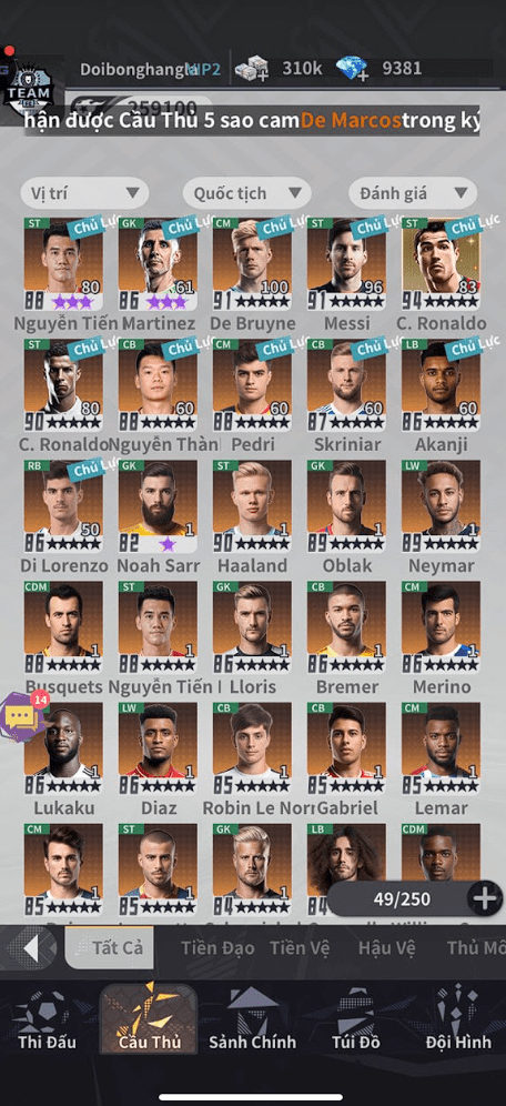 The gaming community explodes, competing to top the leaderboard in Football Arena: King of Football 3 Football Arena: King of Soccer - Image 3.