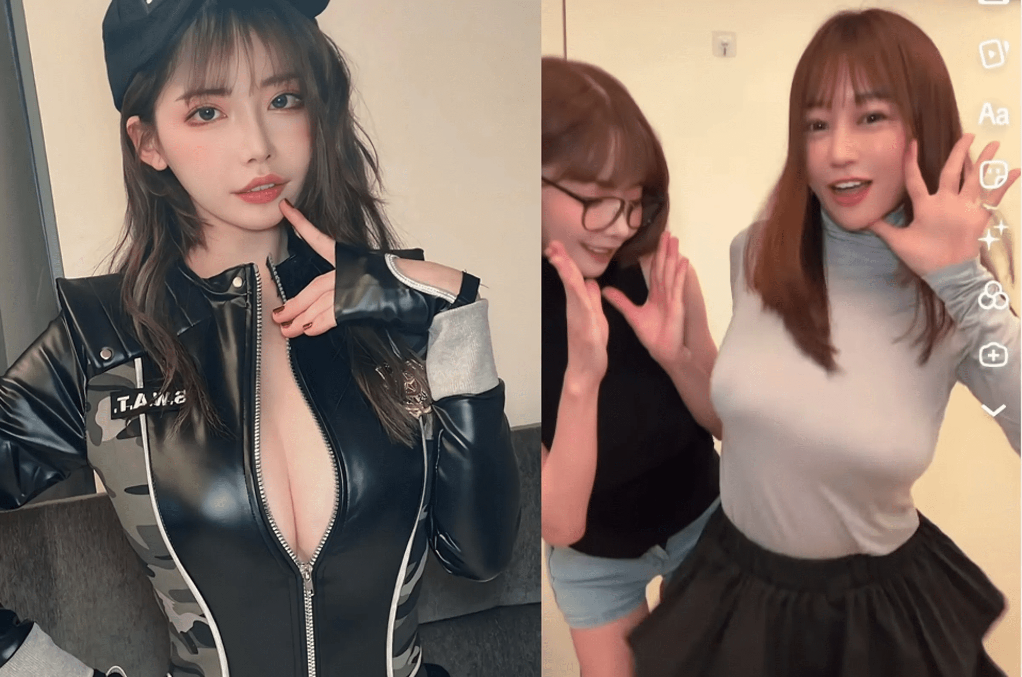 Eimi Fukada Surprises in a Showdown with Another Famous Hot Girl, Admits to Being a Complete "Failure" 1 Eimi Fukada and Macca collaboration