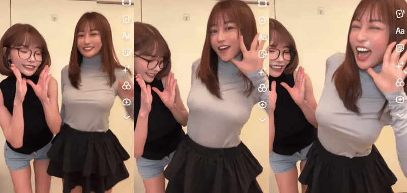 Eimi Fukada Surprises in a Showdown with Another Famous Hot Girl, Admits to Being a Complete "Failure" 2 Eimi Fukada and Macca dance video