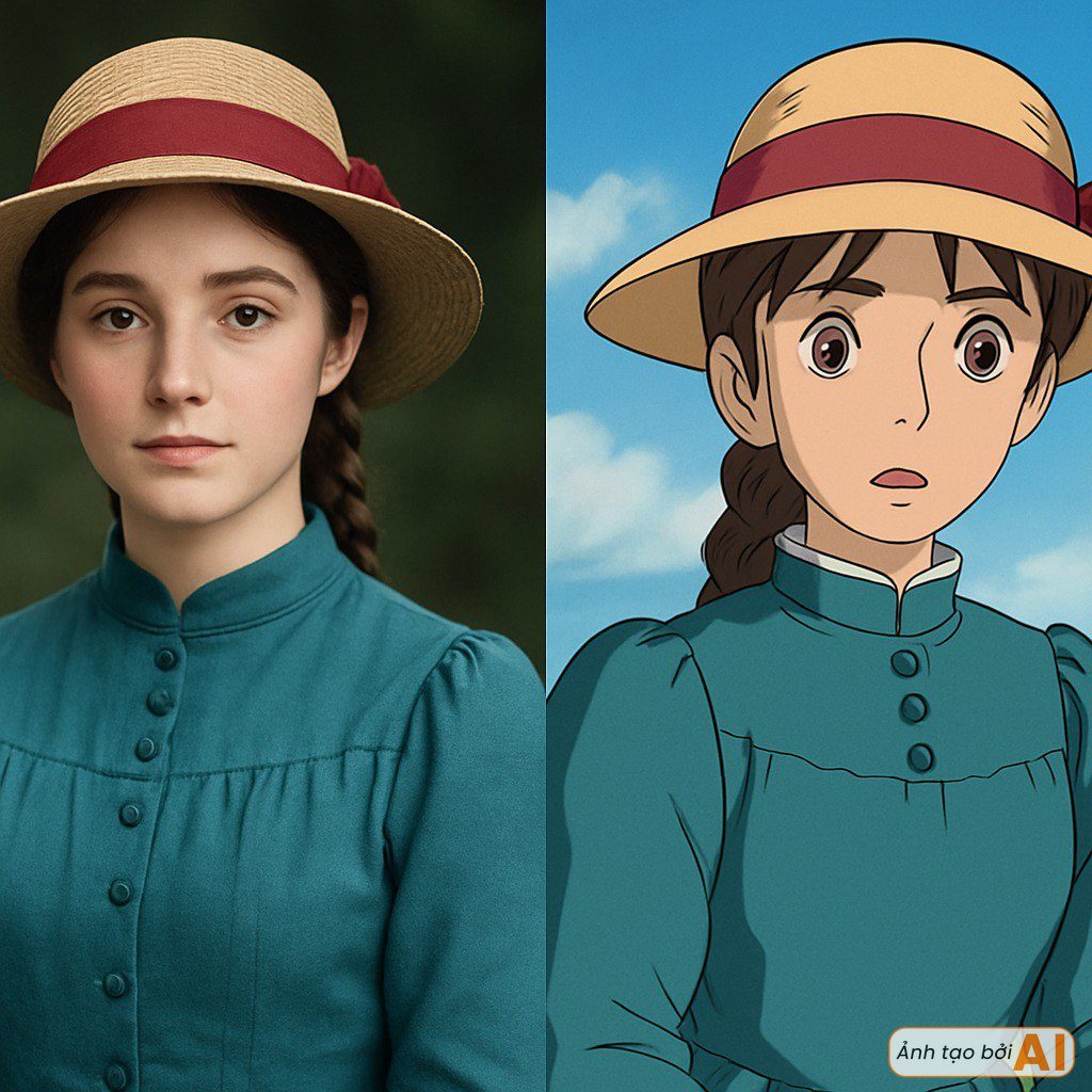 Sophie from Howl's Moving Castle AI Recreation Sophie from Howl's Moving Castle AI Recreation