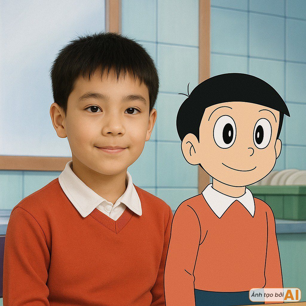 Doraemon Characters Transformed into Real People: Shizuka is More Beautiful than the Original, a Name That Seems to Step Out of a Comic 5 Doraemon character Dekisugi transformed into a realistic young man.