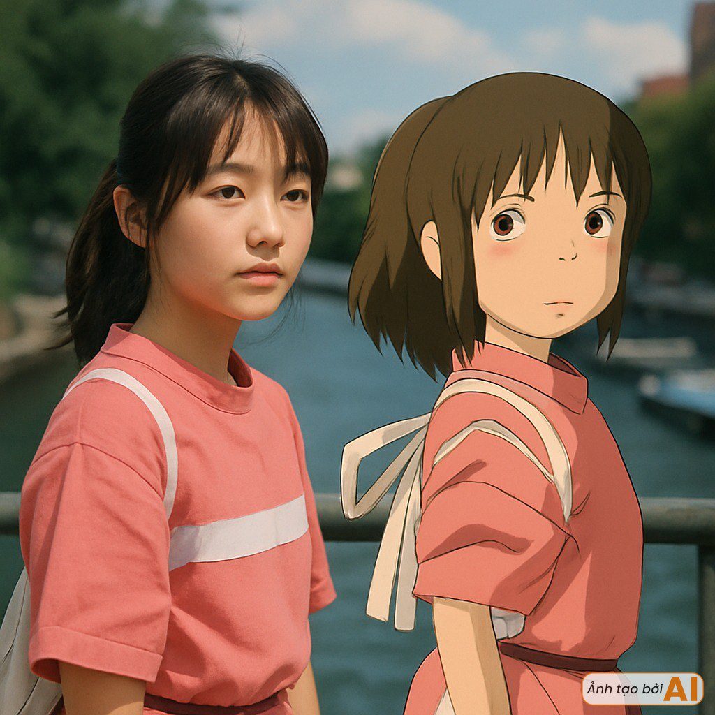 Chihiro from Spirited Away AI Recreation Chihiro from Spirited Away AI Recreation