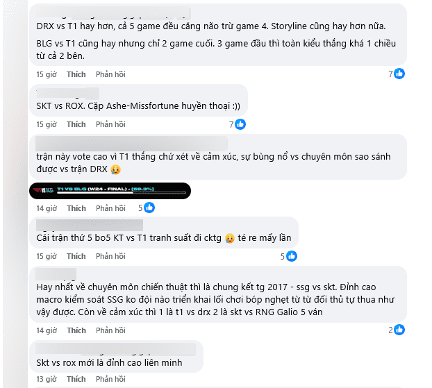 With many spectators, T1 vs. DRX is hailed as the best match, unlike T1 vs. BLG. With many spectators, T1 vs. DRX is hailed as the best match, unlike T1 vs. BLG.