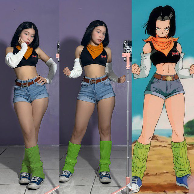 Dragon Ball: The Breathtakingly Charming Female Version of Android 17 2 Dragon Ball: Android 17 female version - Image 2.