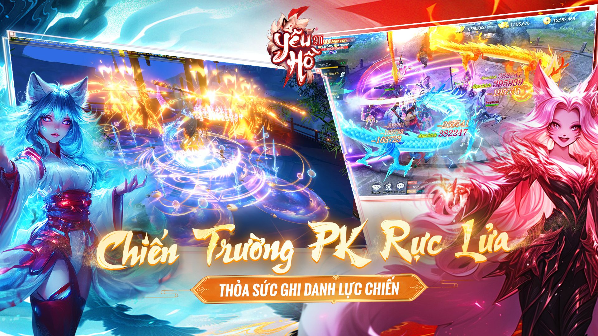 Revealing the masterpiece RPG inspired by the legendary Nine-Tailed Fox 2 Yêu Hổ 9D Game Graphics